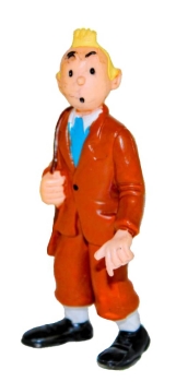 Tim und Struppi TINTIN Figur mit Gewehr von Comics Spain